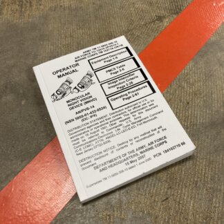USGI AN/PVS 14 Operator Manual