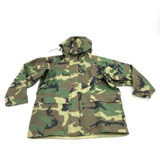 US Military Prototype Reversible APECS Parka, Woodland Camo
