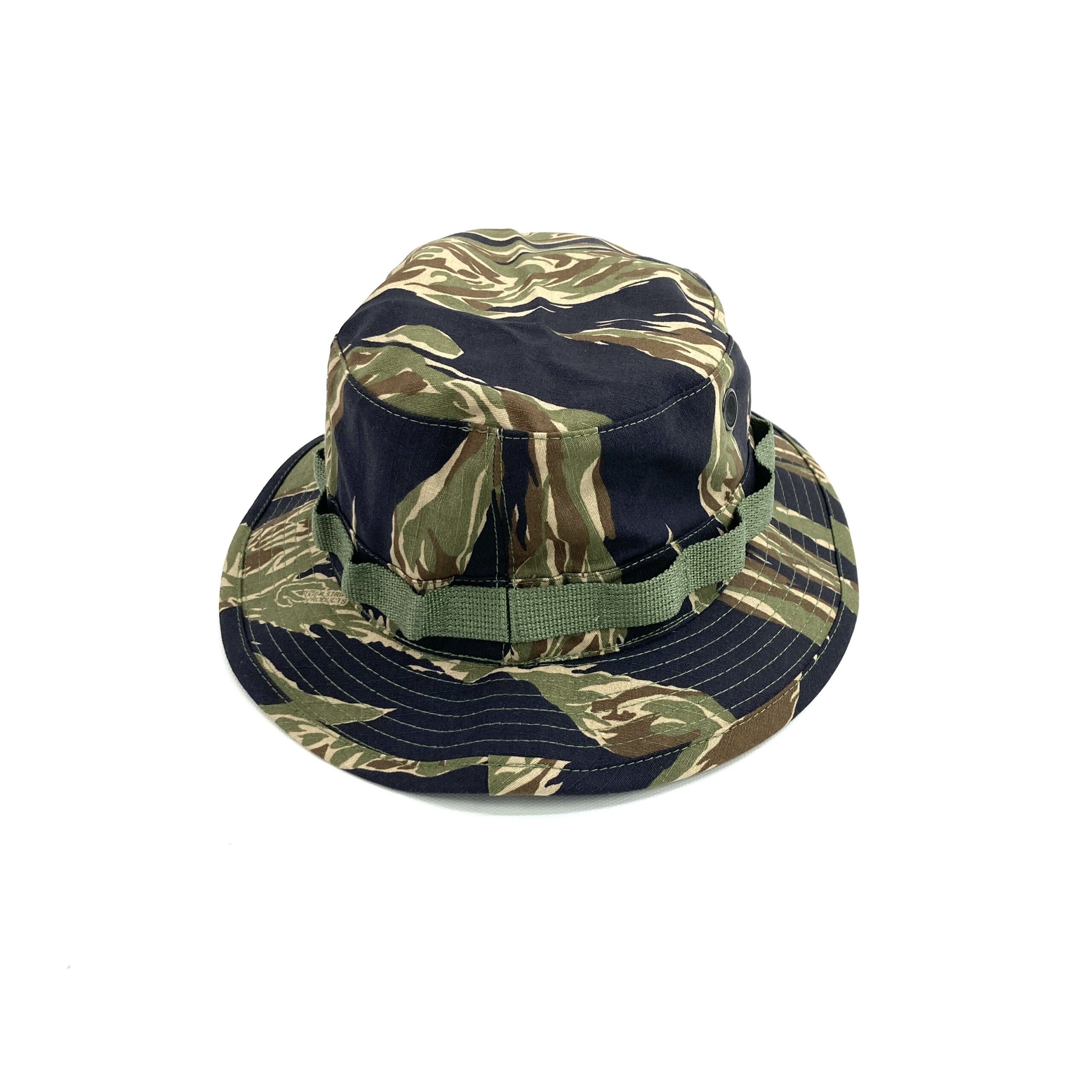 R&B Short Brim Boonie Hat, Tiger Stripe - Venture Surplus