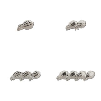 USGI Oak Leaf Clusters, Silver