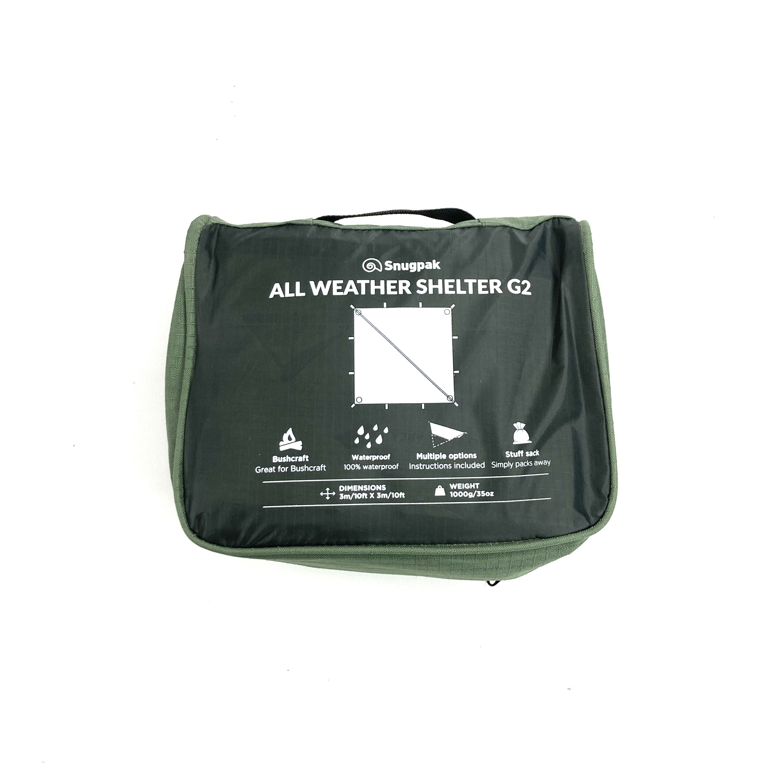 Snugpak All Weather Shelter G2, Olive - Venture Surplus
