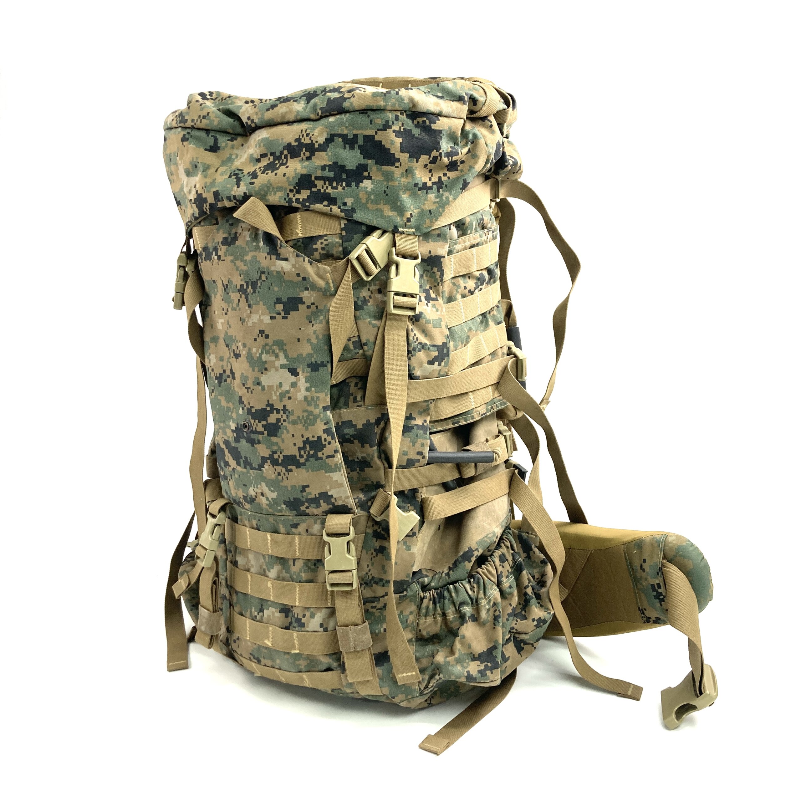 米軍　実物　MARINE USMC ILBE バックパック　リュック② USMC Gen 2 ILBE Rucksack, Woodland MARPAT - Venture Surplus