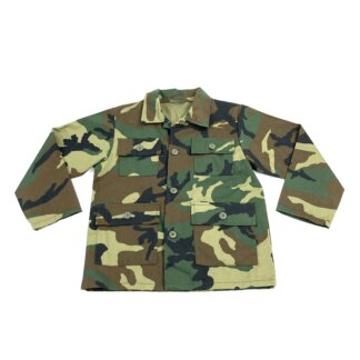 Rothco Kids BDU Shirts, Woodland Camo