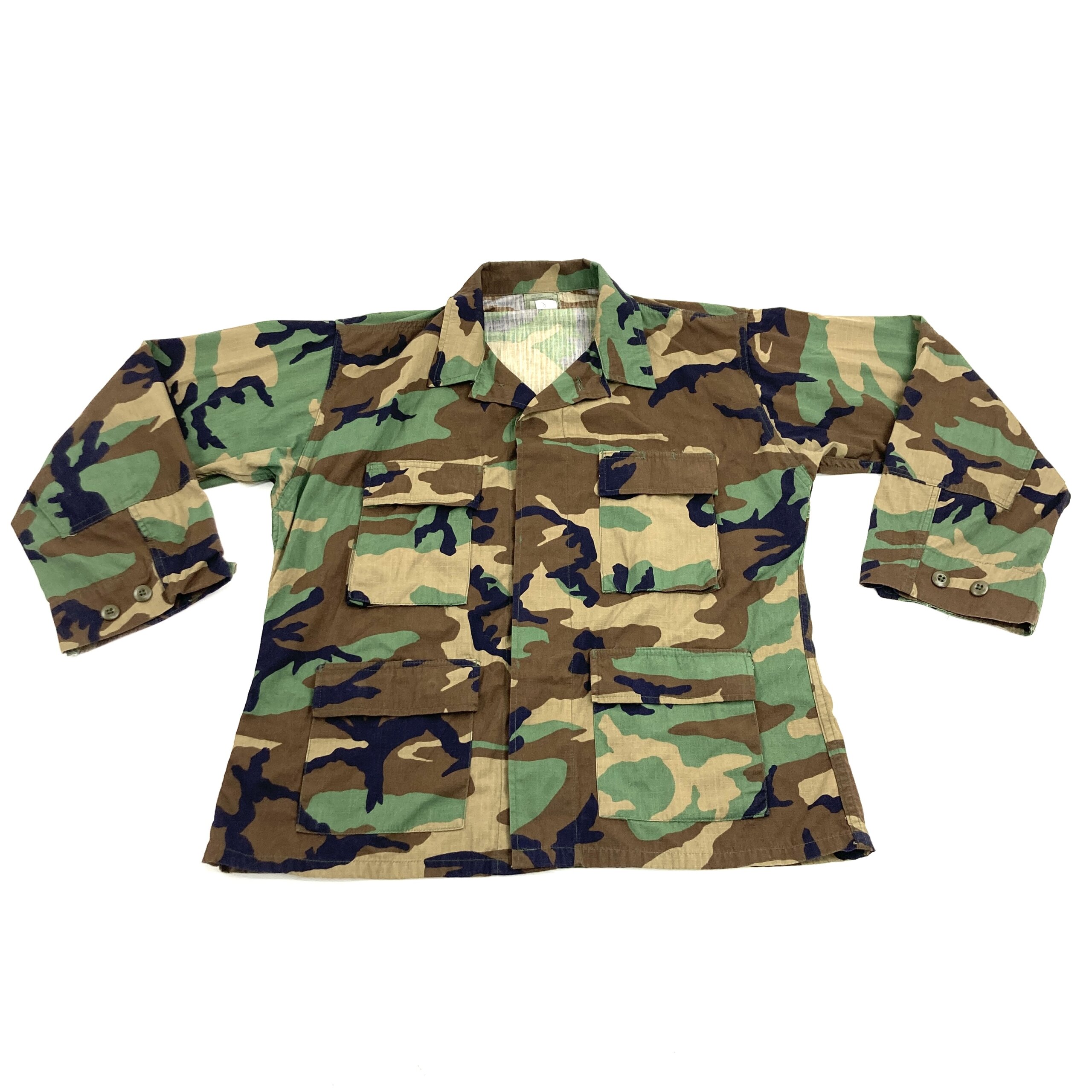 TOPO camoサンド CONPE10 NDW ver Tru-Spec BDU Shirt, Woodland Camo - Venture Surplus