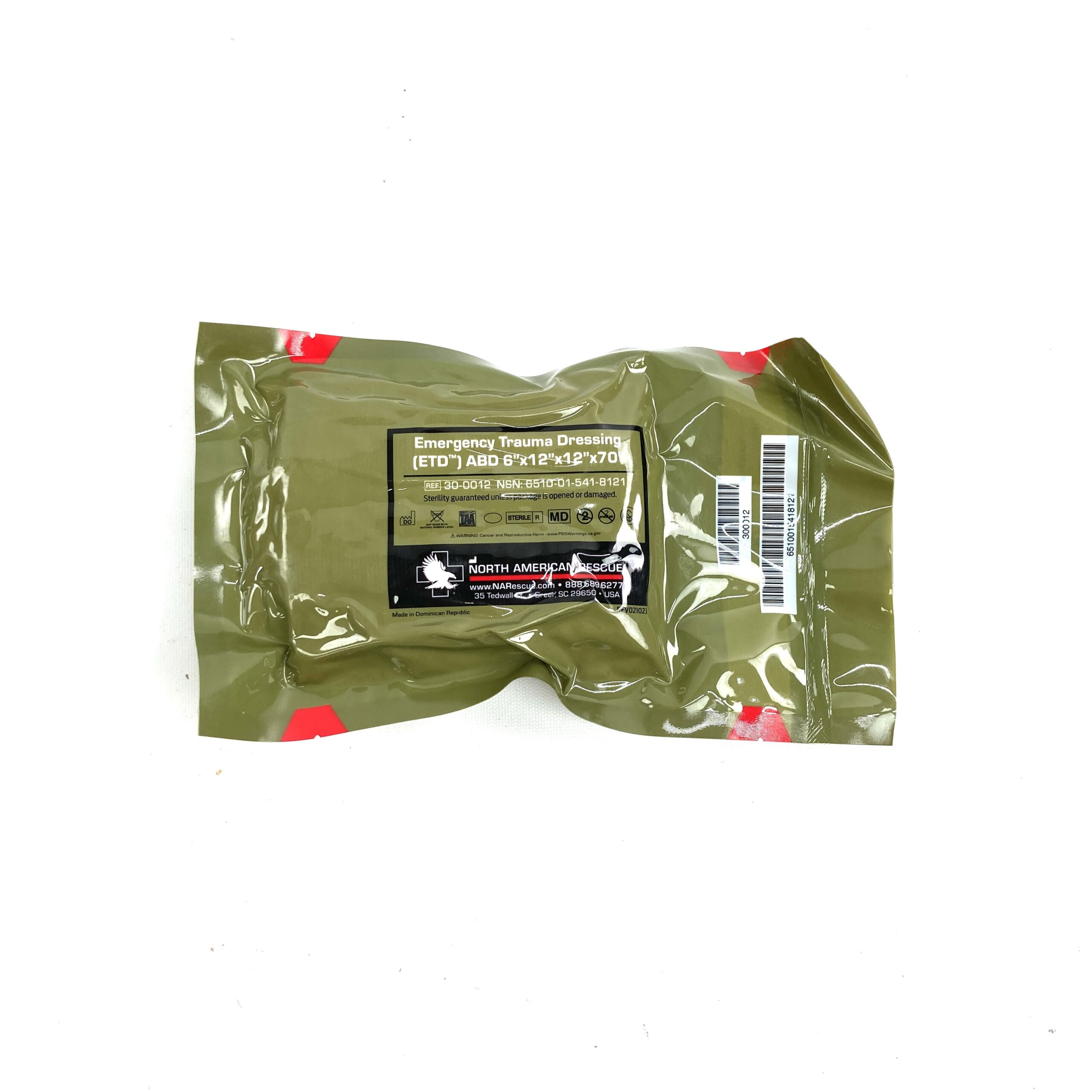 North American Rescue Abdominal/Stump Emergency Trauma Dressing, ETD - Image 2