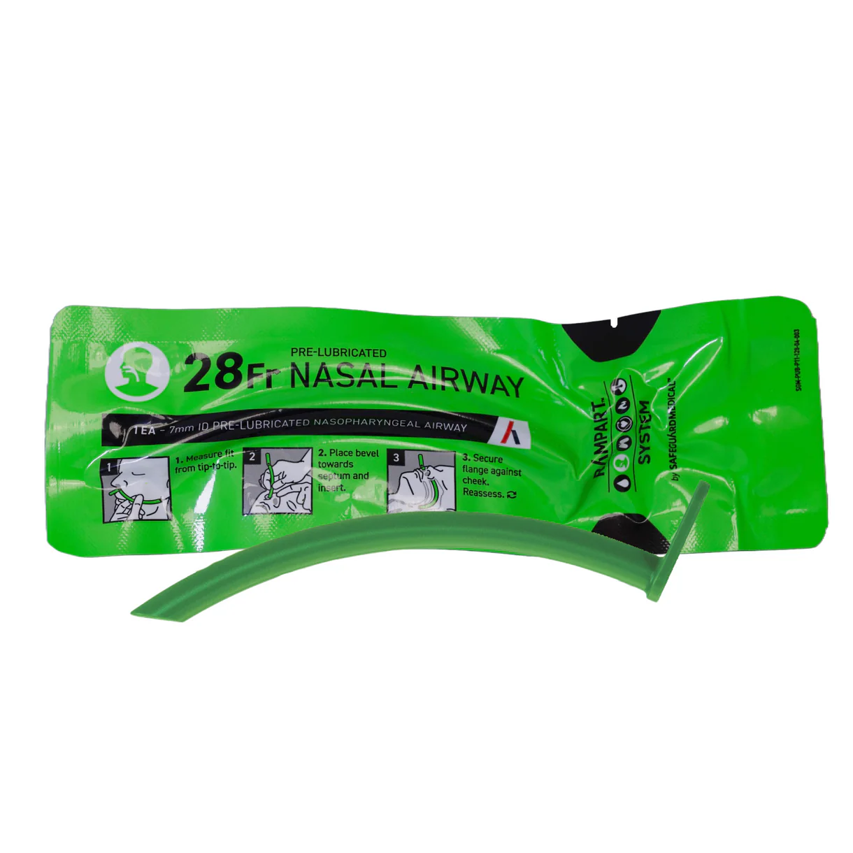 Safeguard Medical Nasopharyngeal Airway (NPA), 28 Fr - Image 2
