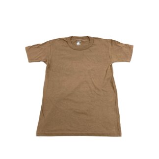 Soffe 100% Ringspun Cotton Military T-Shirts, Coyote Brown