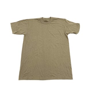 Soffe 50/50 Cotton Poly Military T-Shirt, Tan