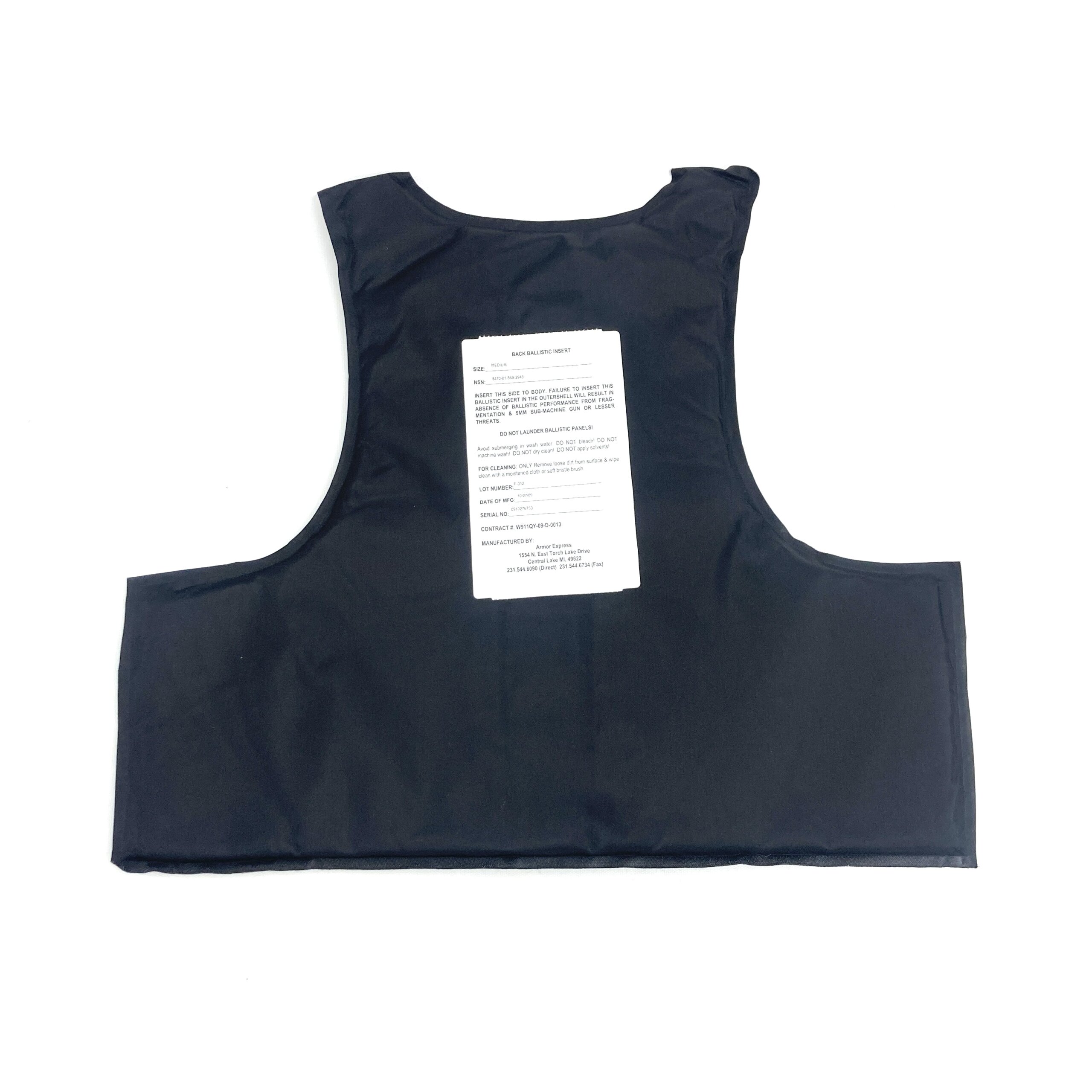 SPEAR/ BALCS Soft Armor Panel Set - Venture Surplus