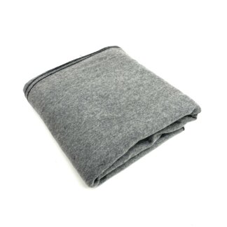 95% Wool Blanket, Gray