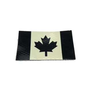 IR Canadian Flag Patch, Tan & Black