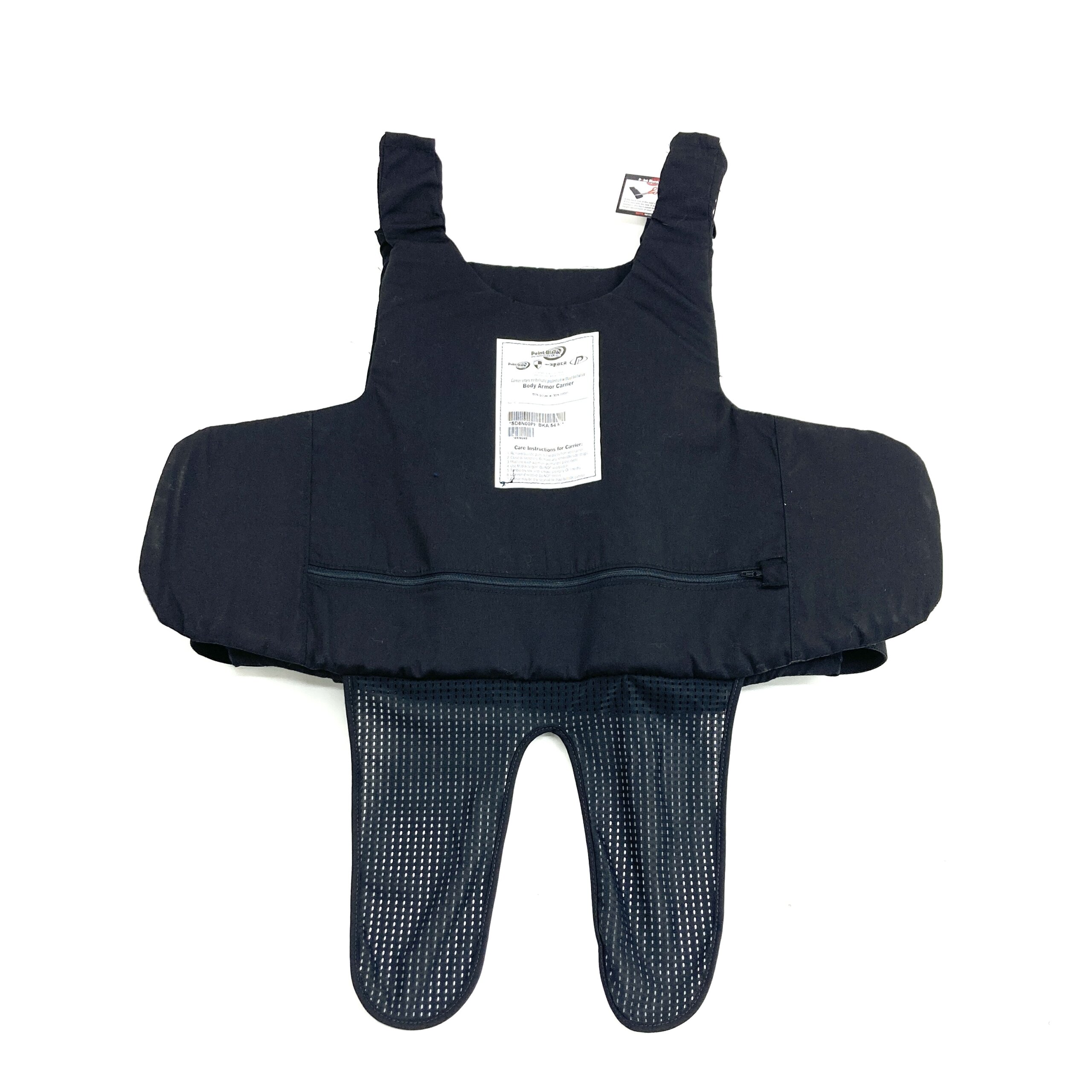 Point Blank Standard II Stab Resistant Concealable Vest, Black  display picture 1