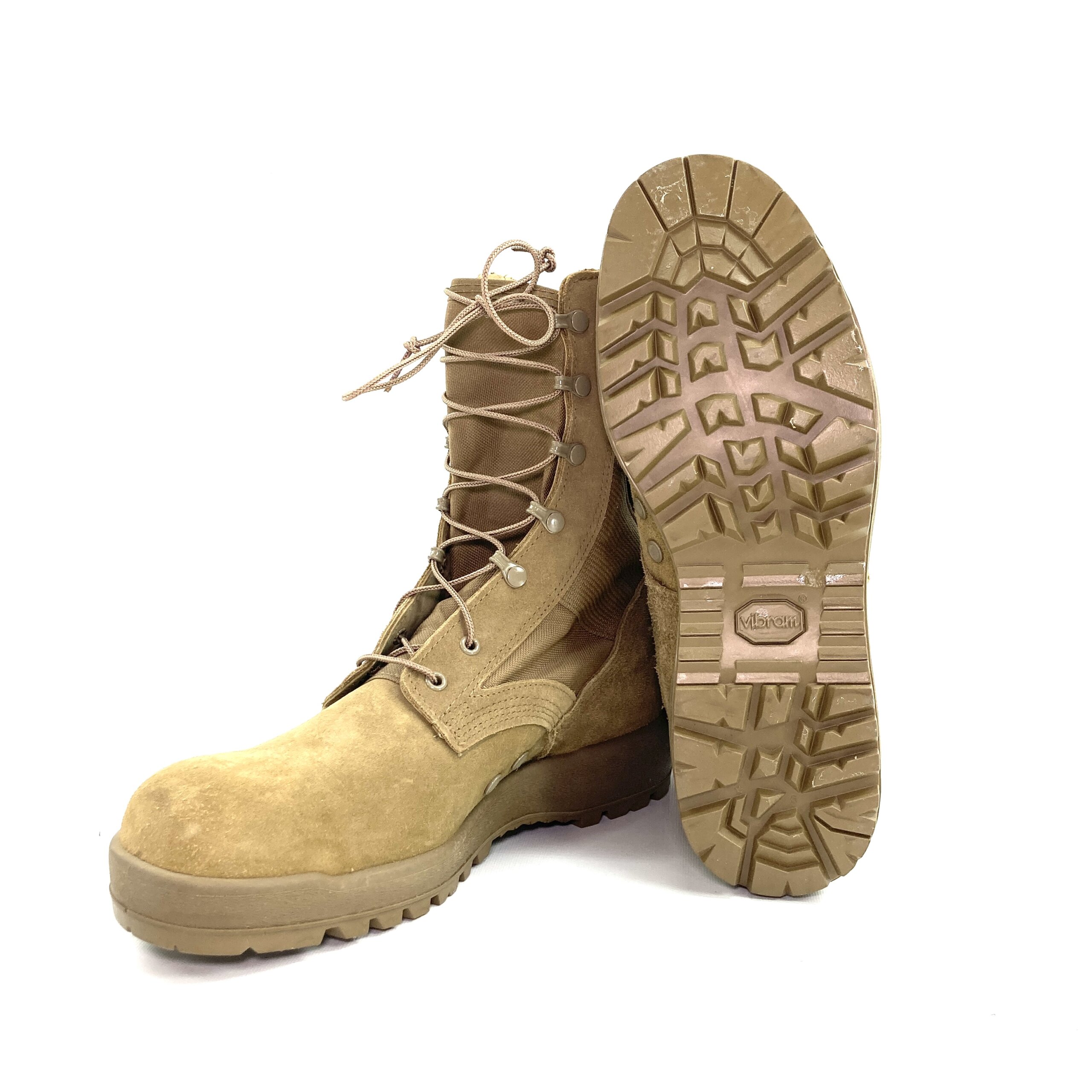 US Army Hot Weather Combat Boots, Coyote Brown - Venture Surplus