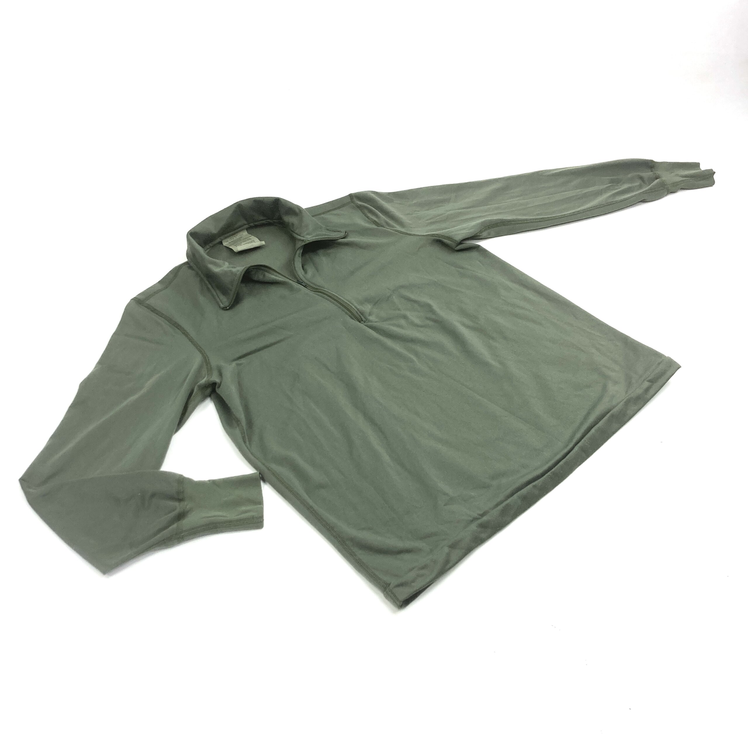 【サイズ7】sus-sous officer shirts オリーブカーキ USGI Sleep Shirt, Olive Drab - Venture Surplus