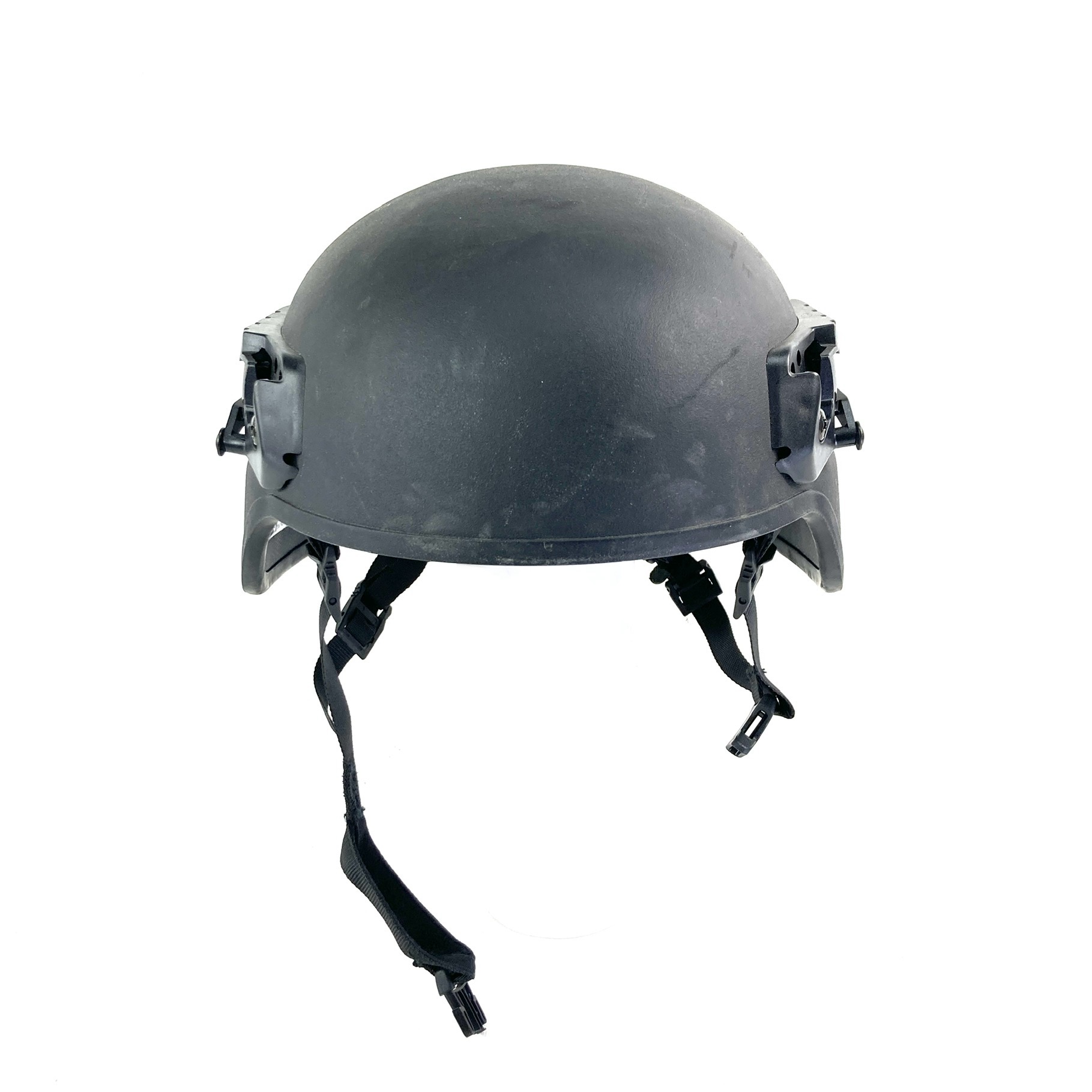 Busch Protective AMP-1E Full Cut Helmet, Black - Image 2