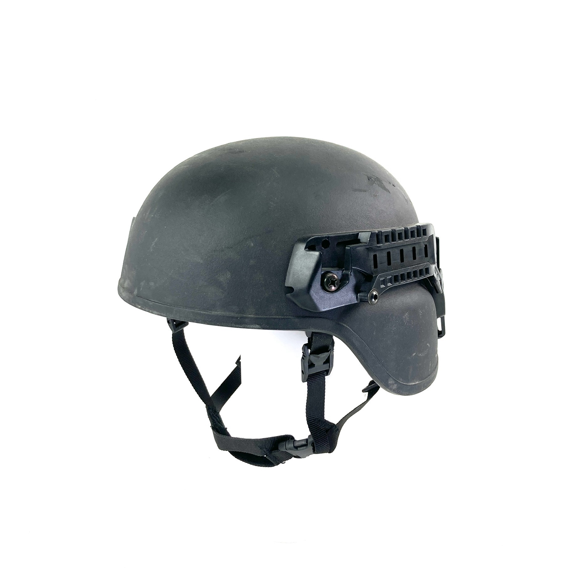 Busch Protective AMP-1E Full Cut Helmet, Black