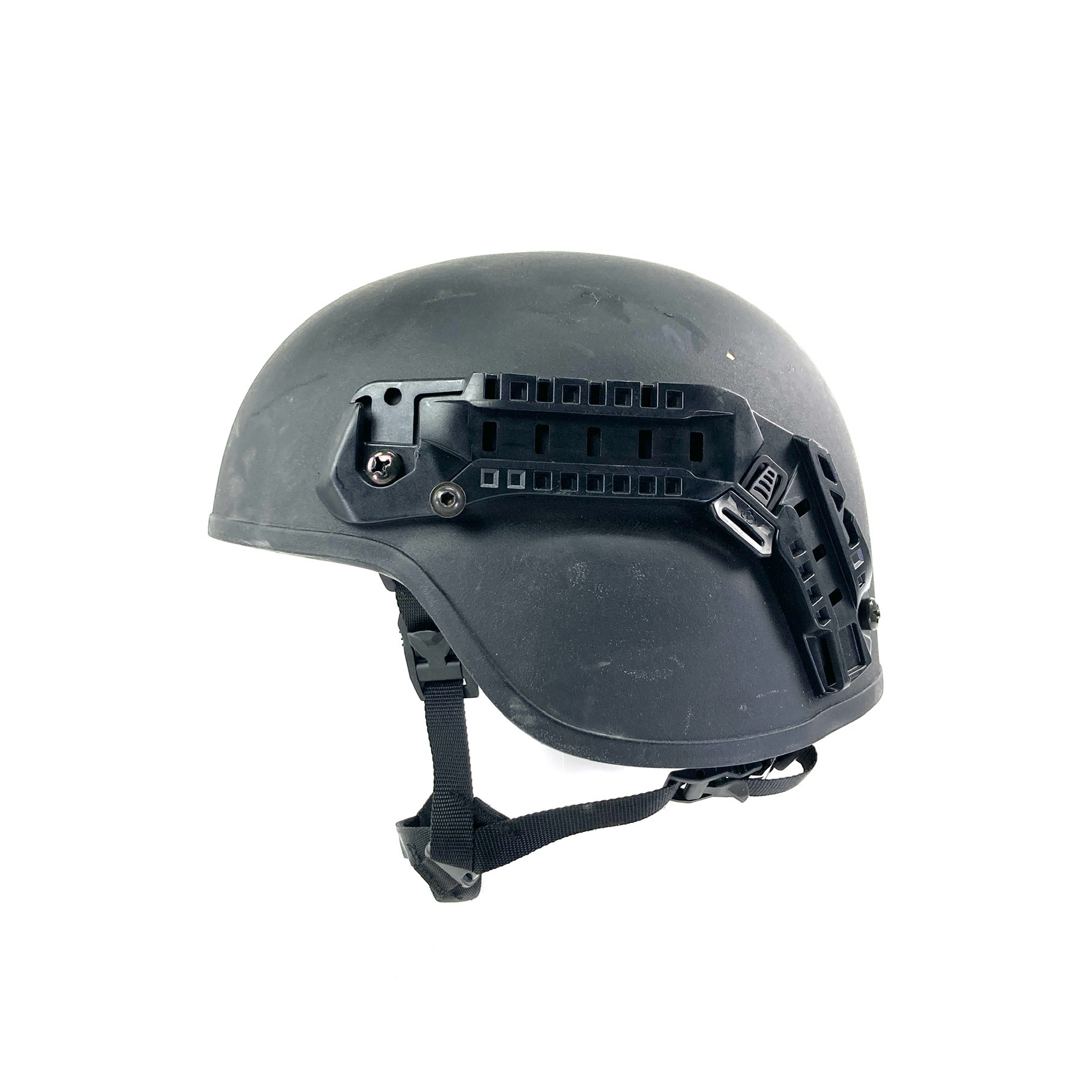 Busch Protective AMP-1E Full Cut Helmet, Black - Image 3