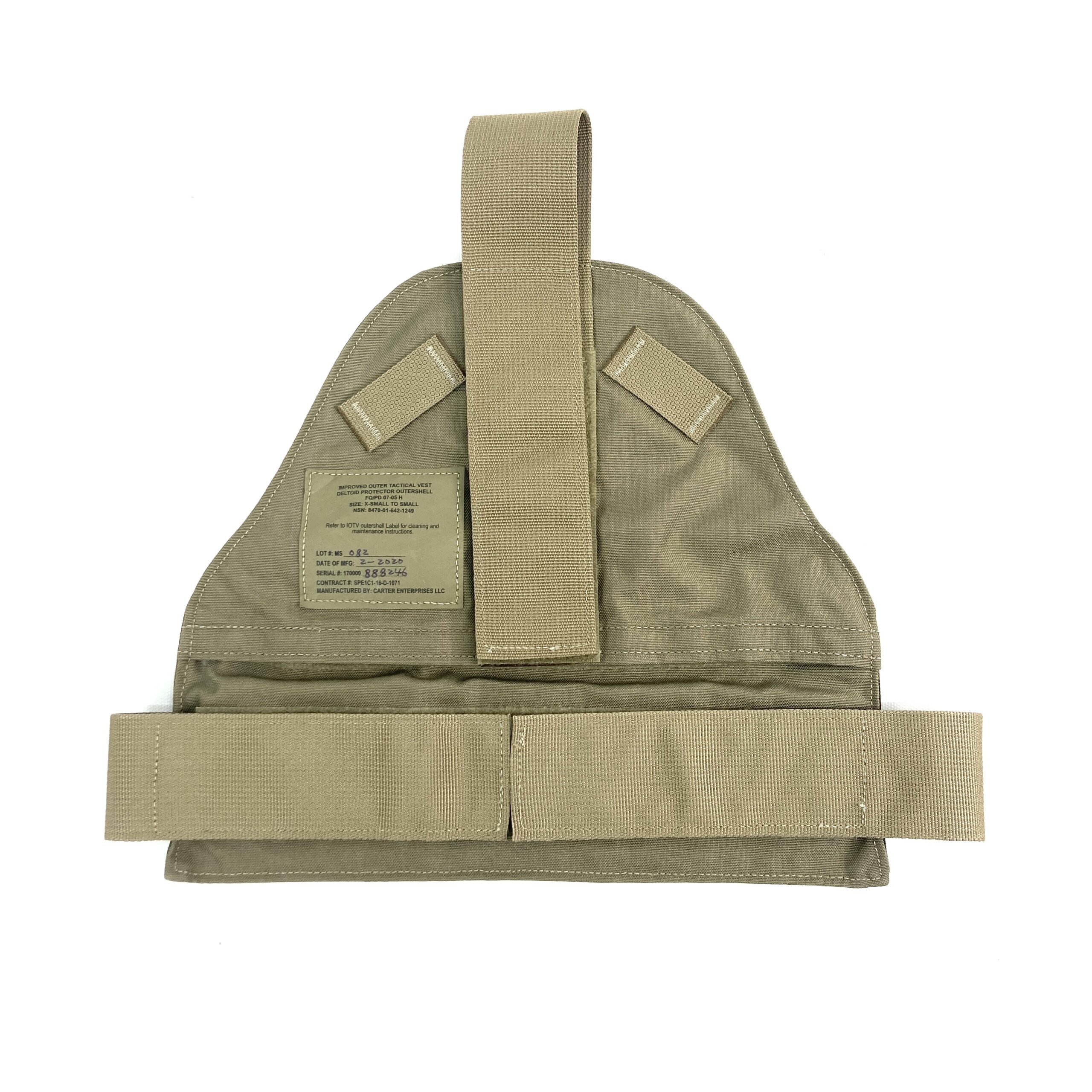 US Army Gen 4 IOTV Deltoid Protector, OCP, No Armor - Venture Surplus