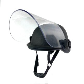 Protech PASGT Helmet with Visor, Black