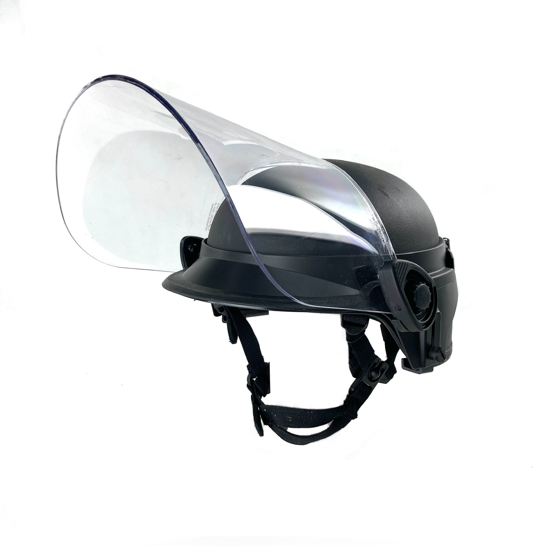 Second Chance PASGT Helmet with Visor, Black