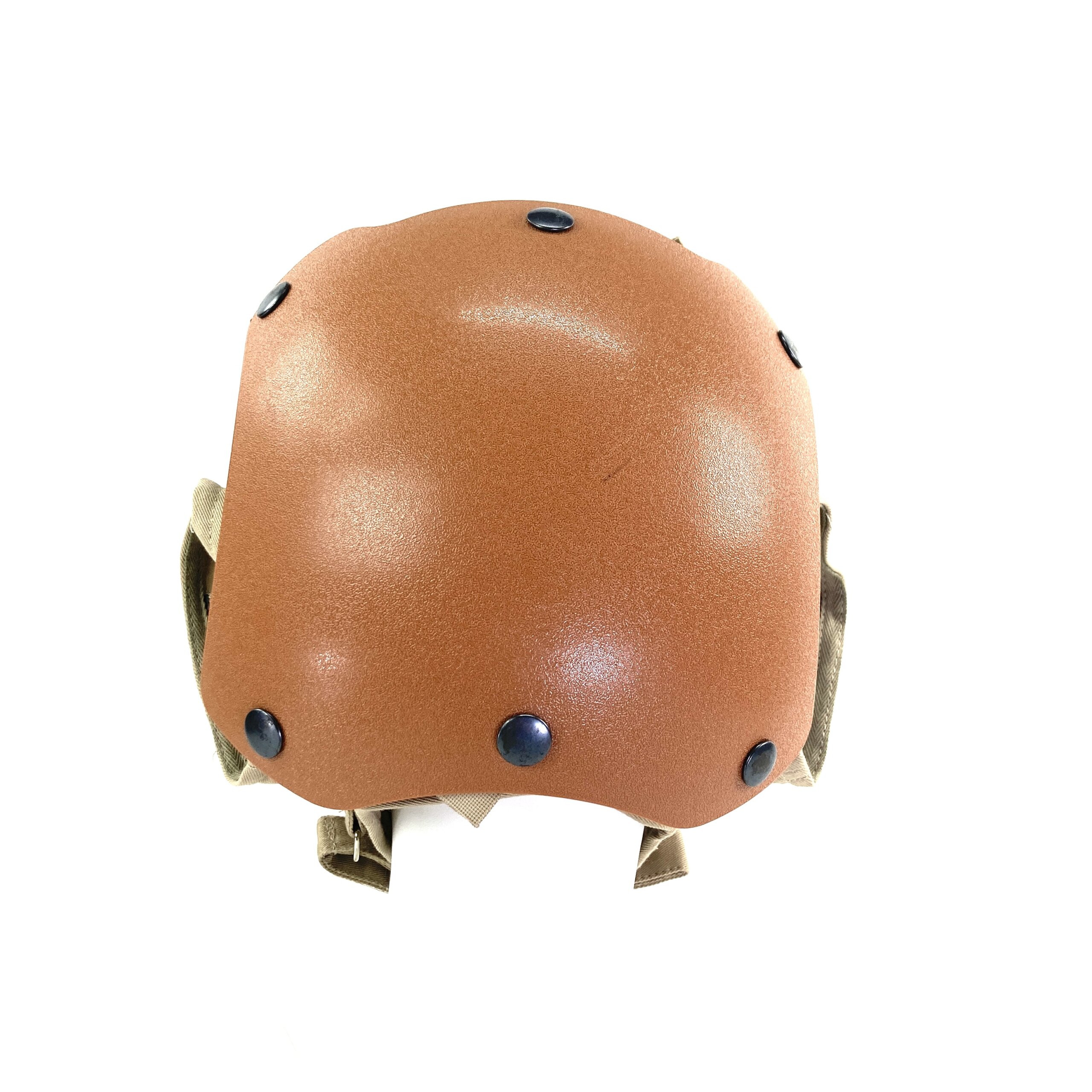US Navy Flight Deck Helmet, Brown, Plane Captain - Venture Surplus