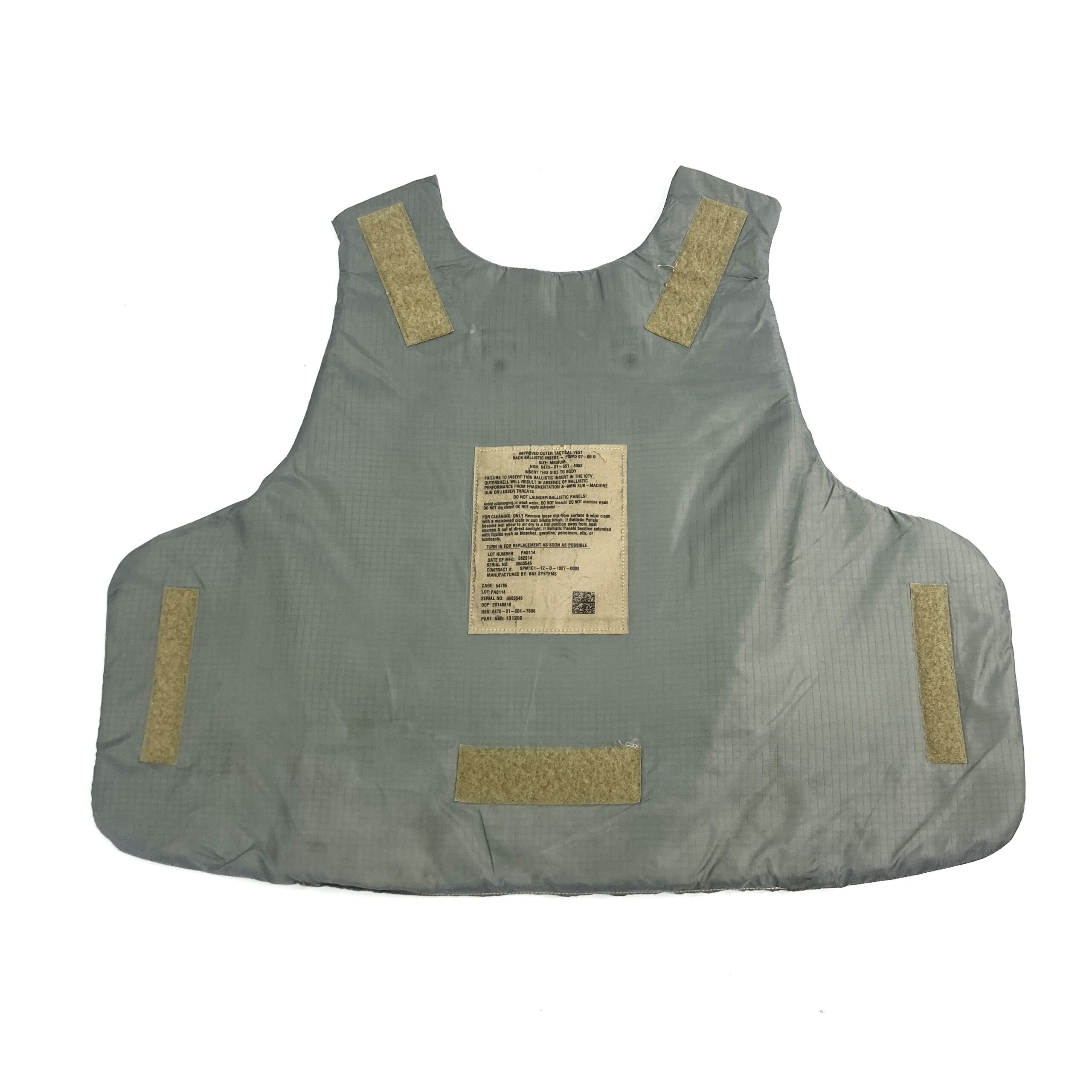 US Army Gen 1-3 IOTV Soft Armor Panel Set - Venture Surplus