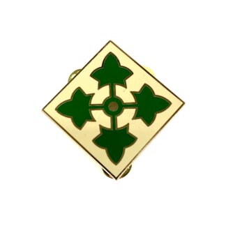 US Army 4th Infantry Division ASU Identification Badge