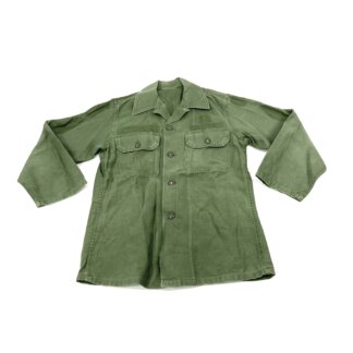 USGI Type 2 Cotton Sateen Utility Shirt, OG-107 - Venture Surplus
