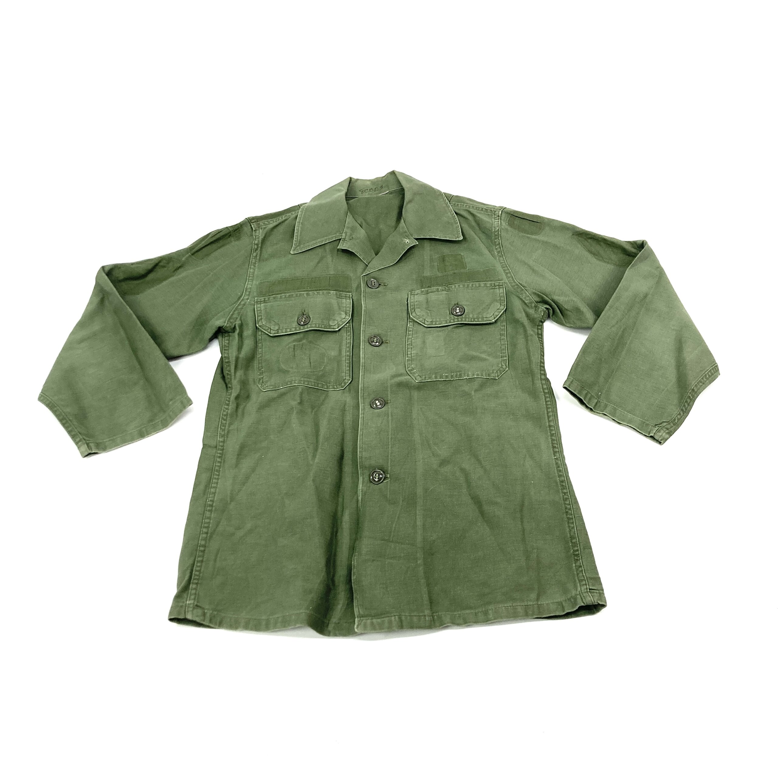 USGI Type 2 Cotton Sateen Utility Shirt, OG-107 - Venture Surplus