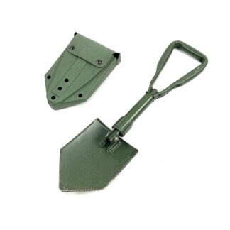 German Army Tri-Fold Entenching Tool, Green