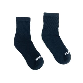 Soffe Everyday Crew Socks, 3 Pack, Black