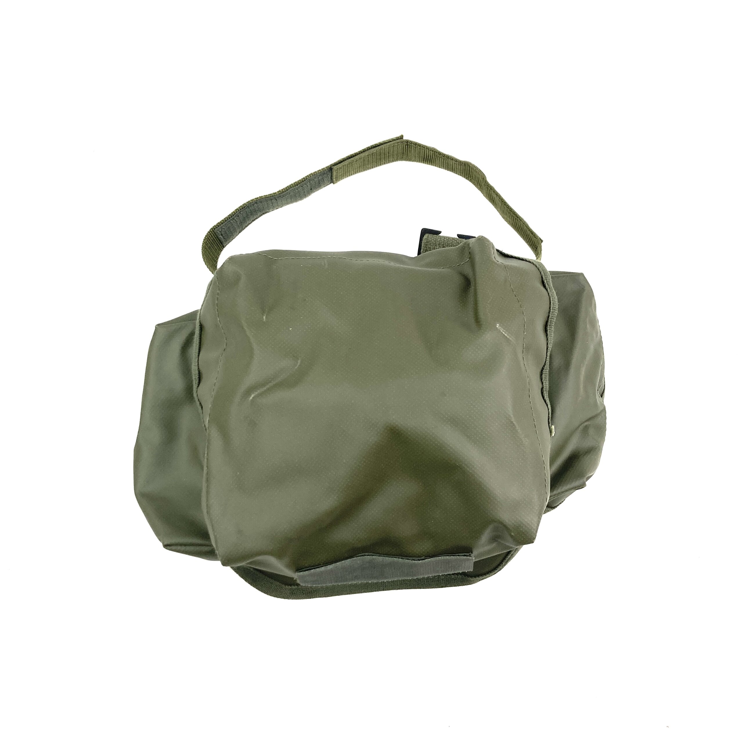 Polish Army Gas Mask Bag, Olive - Image 6
