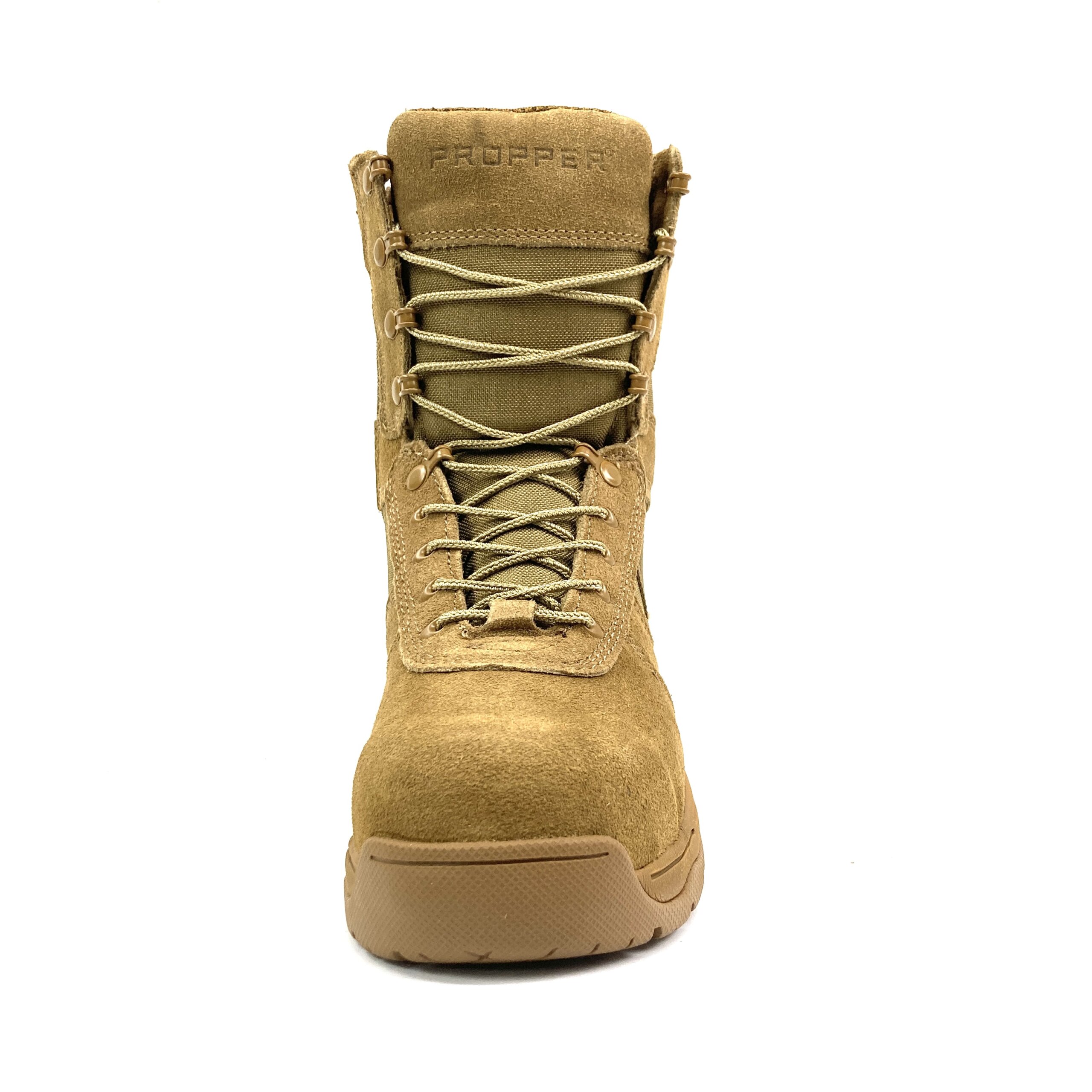 Propper Series 100 8 Inch Boots, Side Zip/ Composite Toe, Coyote