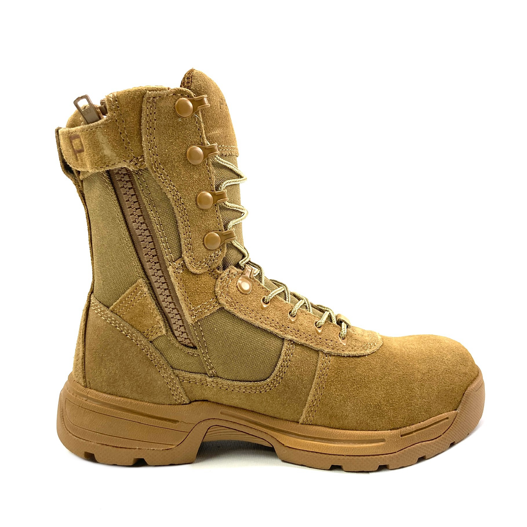 Propper Series 100 8 Inch Boots, Side Zip/ Composite Toe, Coyote