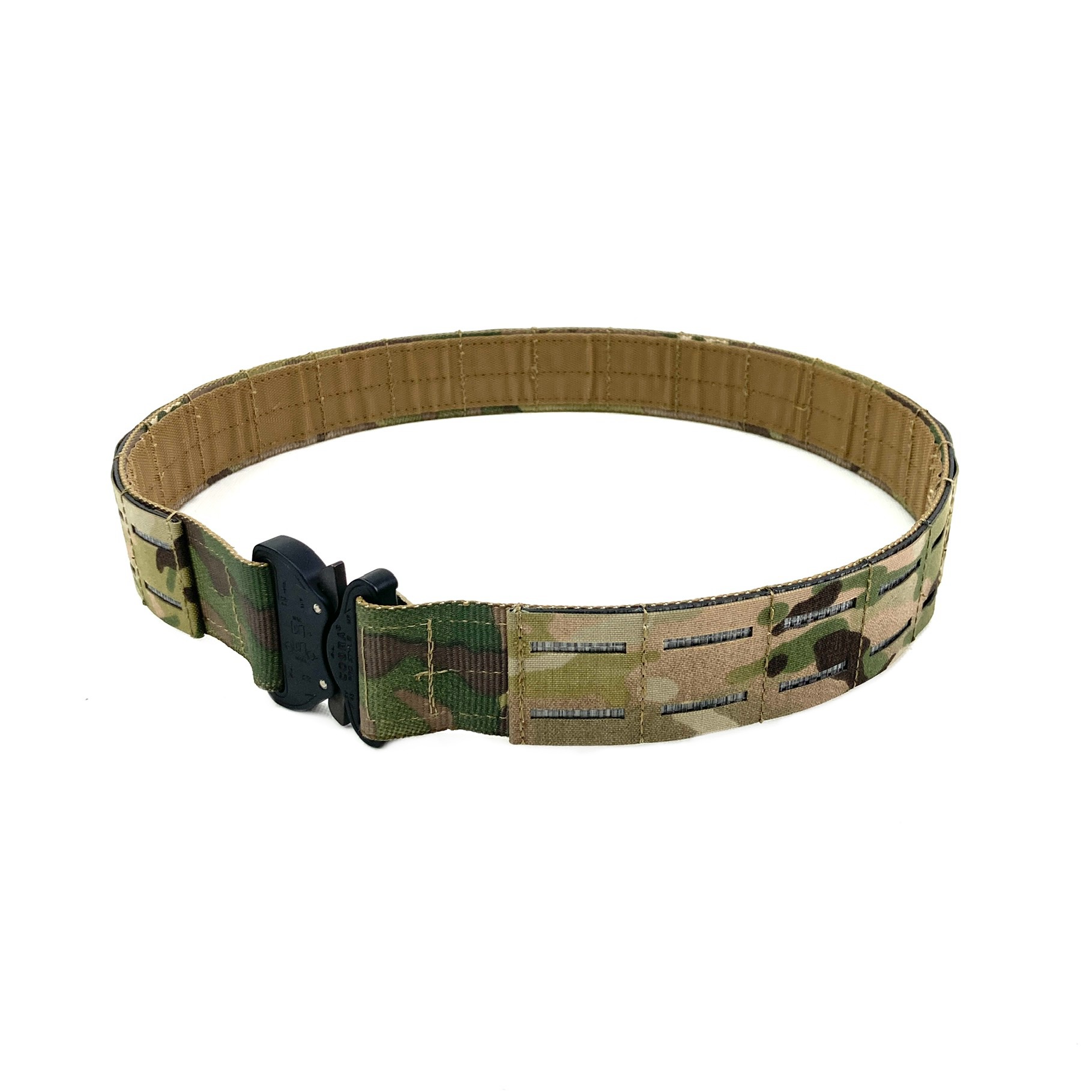 Raine Tactical Gear Dual Layer Tactical Belt, 1.75, Multicam