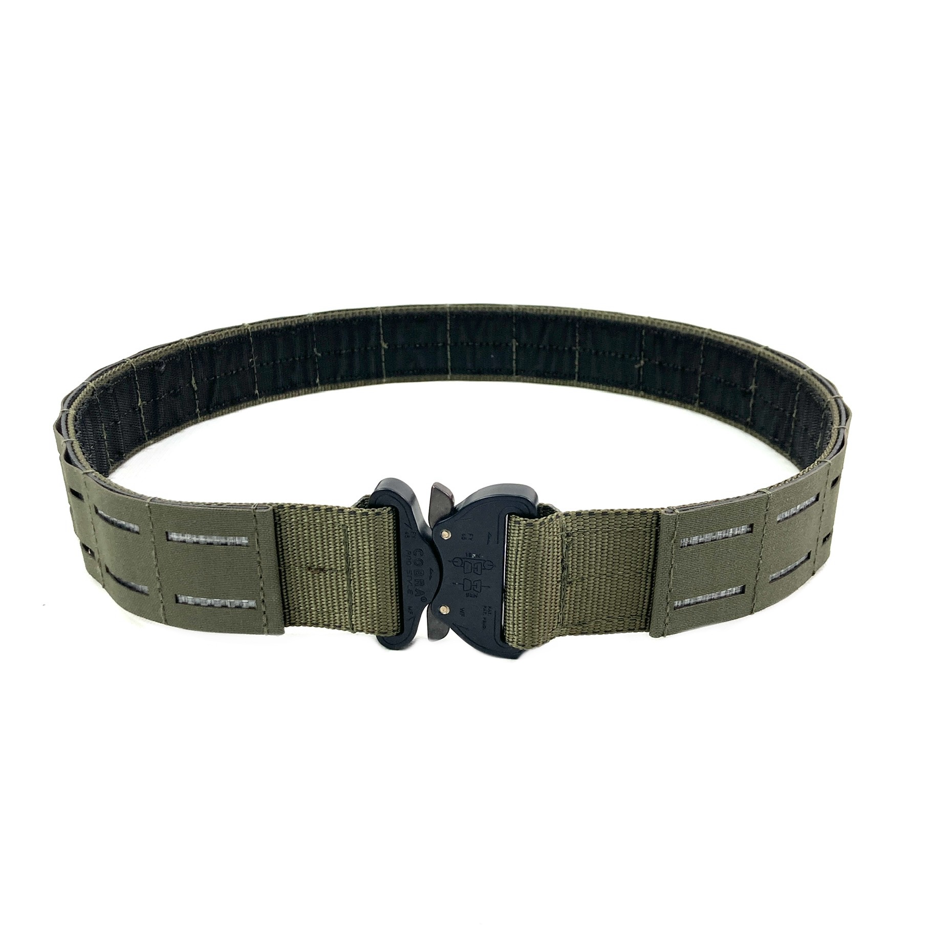 Raine Tactical Gear Dual Layer Tactical Belt, 1.75, Ranger Green - Image 2