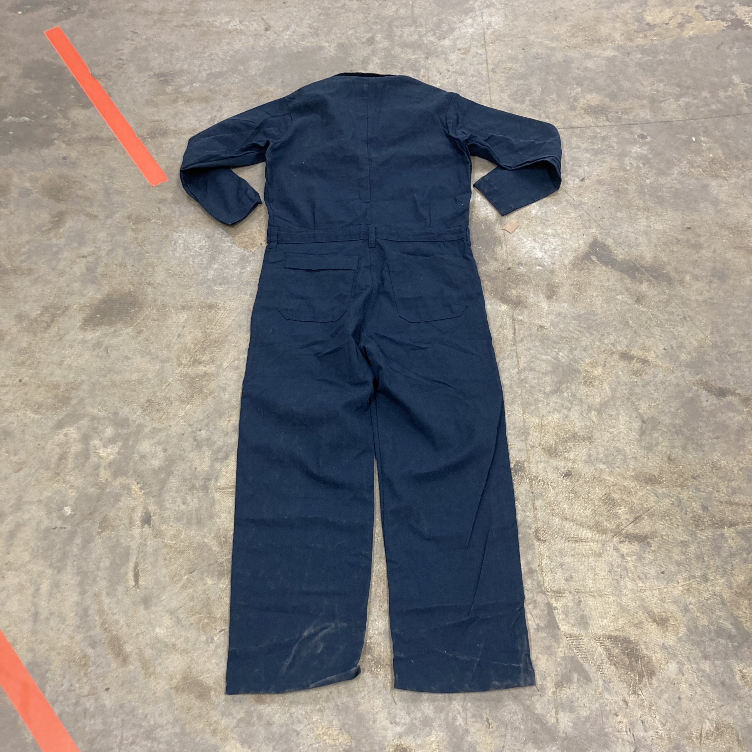 US Navy FR Utility Coveralls, Navy Blue - Venture Surplus