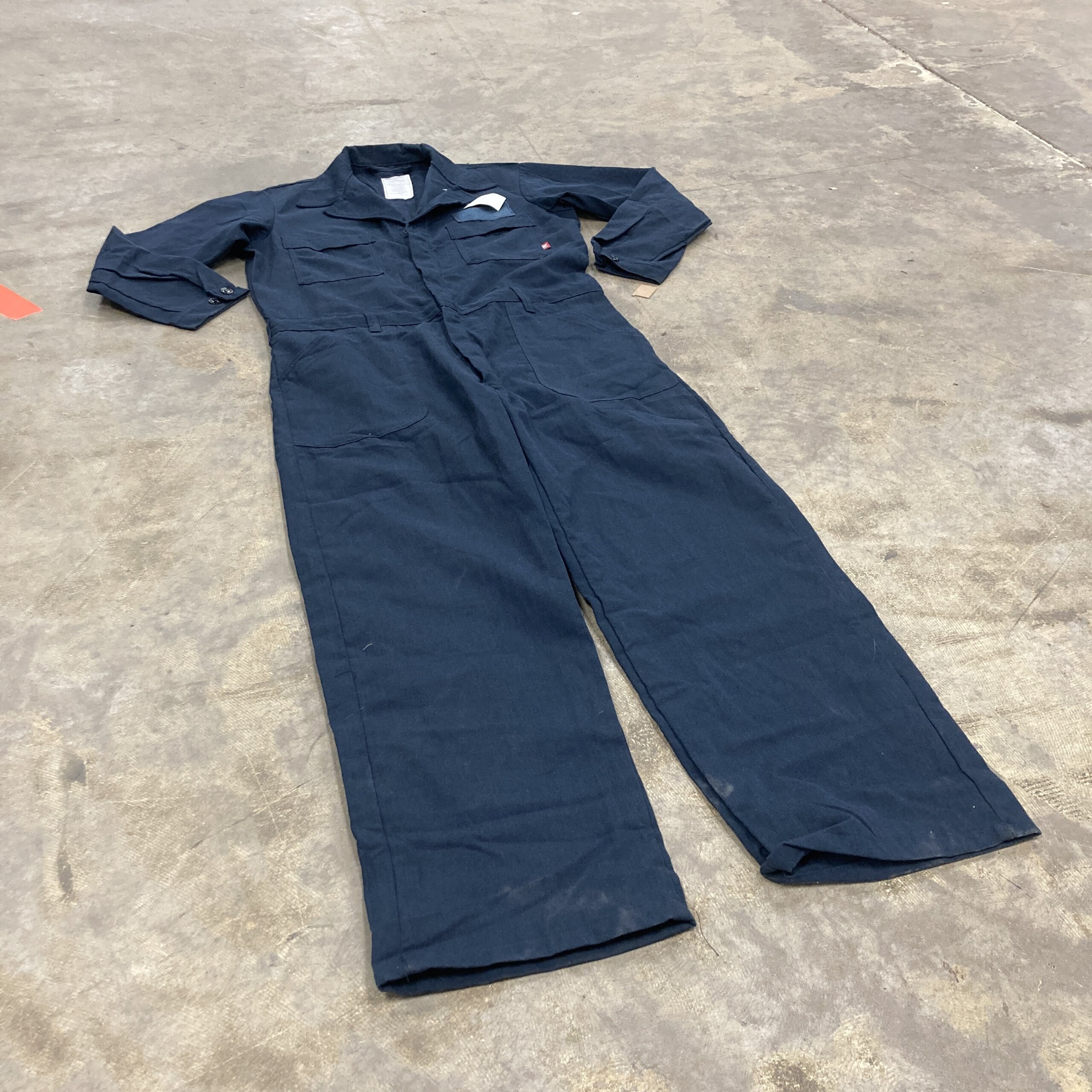 US Navy FR Utility Coveralls, Navy Blue - Venture Surplus
