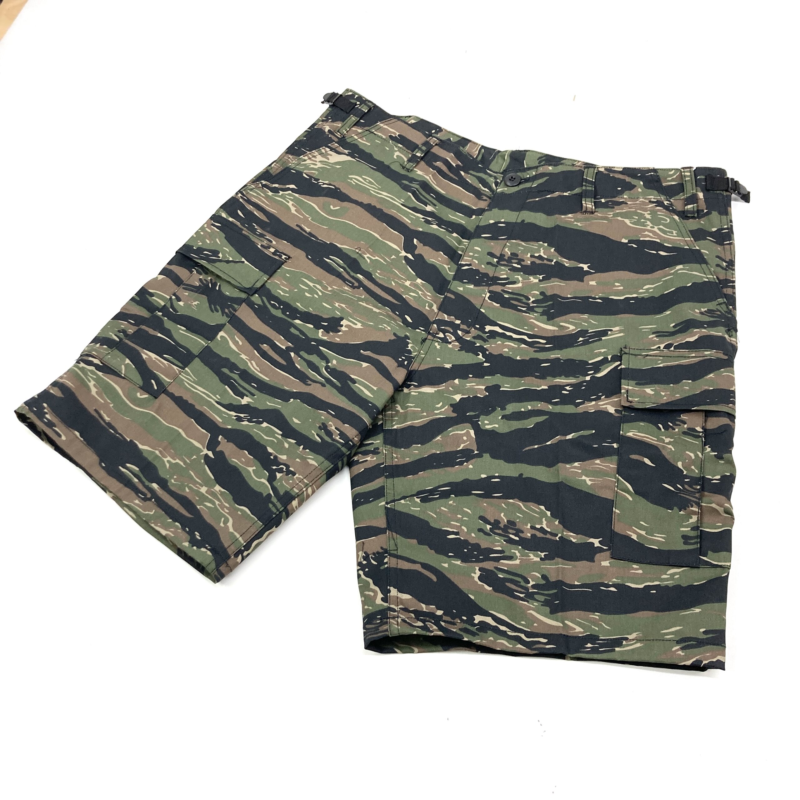 Ripstop BDU Shorts, Jungle Tiger Stripe - Venture Surplus