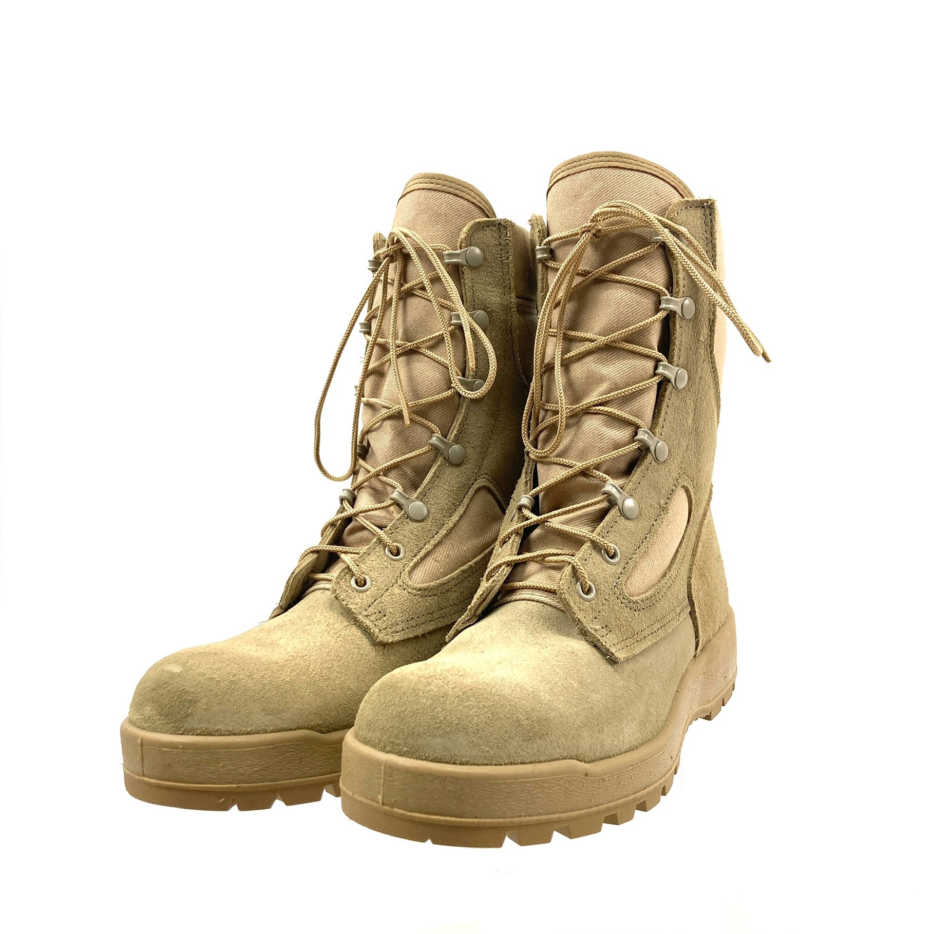 US Army Hot Weather FR Combat Boots, Desert Tan - Venture Surplus