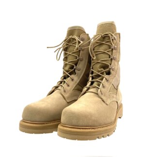 US Army Hot Weather Steel Toe Combat Boots, Desert Tan