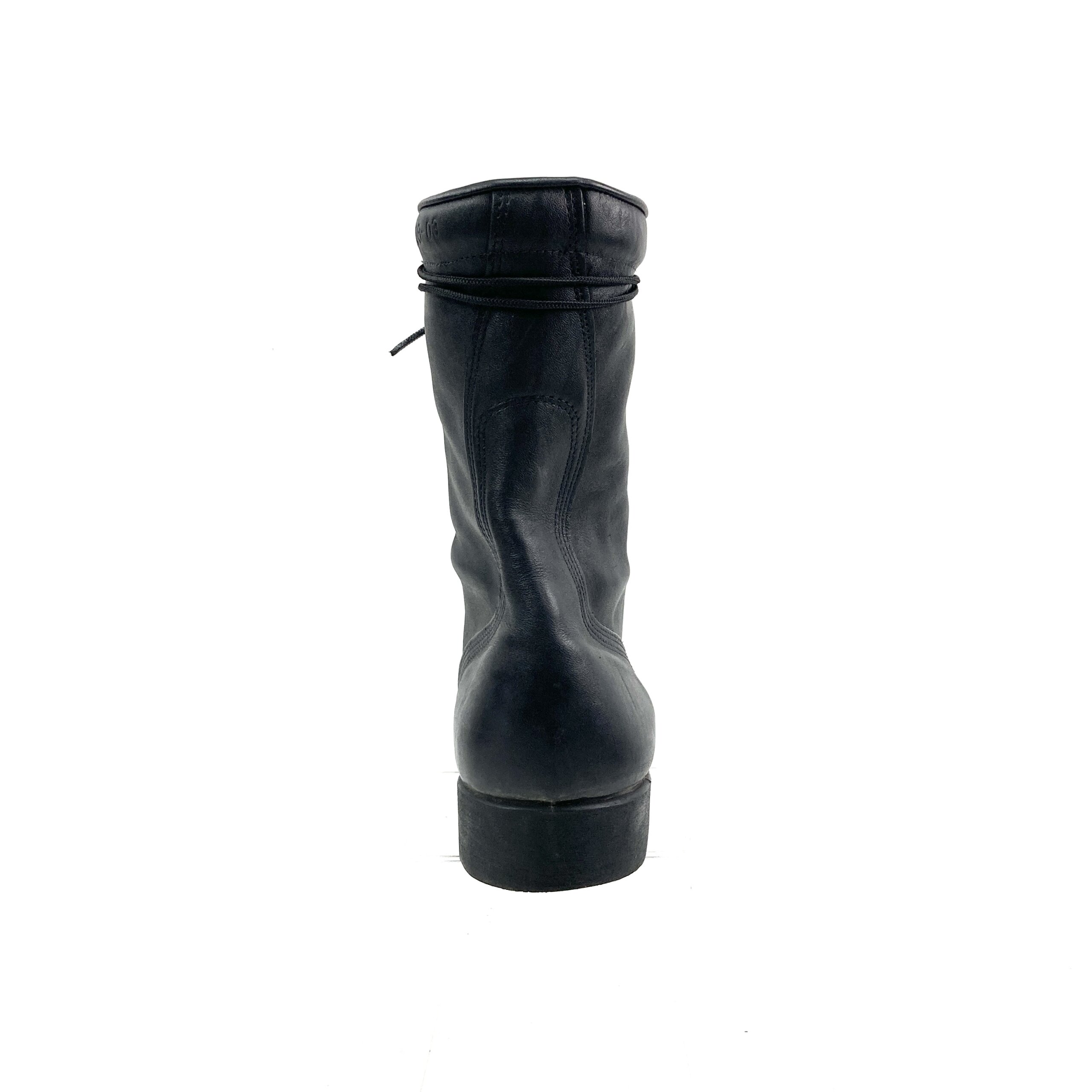 USGI Leather Combat Boots, Panama Sole, Black - Image 7