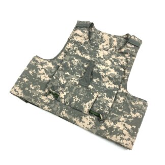 US Army Aircrew Flexible Body Armor Vest, No Armor, UCP