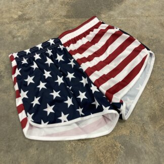 Condor Running Shorts "Ranger Panties", Right White & Blue