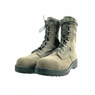 US Air Force Hot Weather Steel Toe Combat Boots, Sage Green