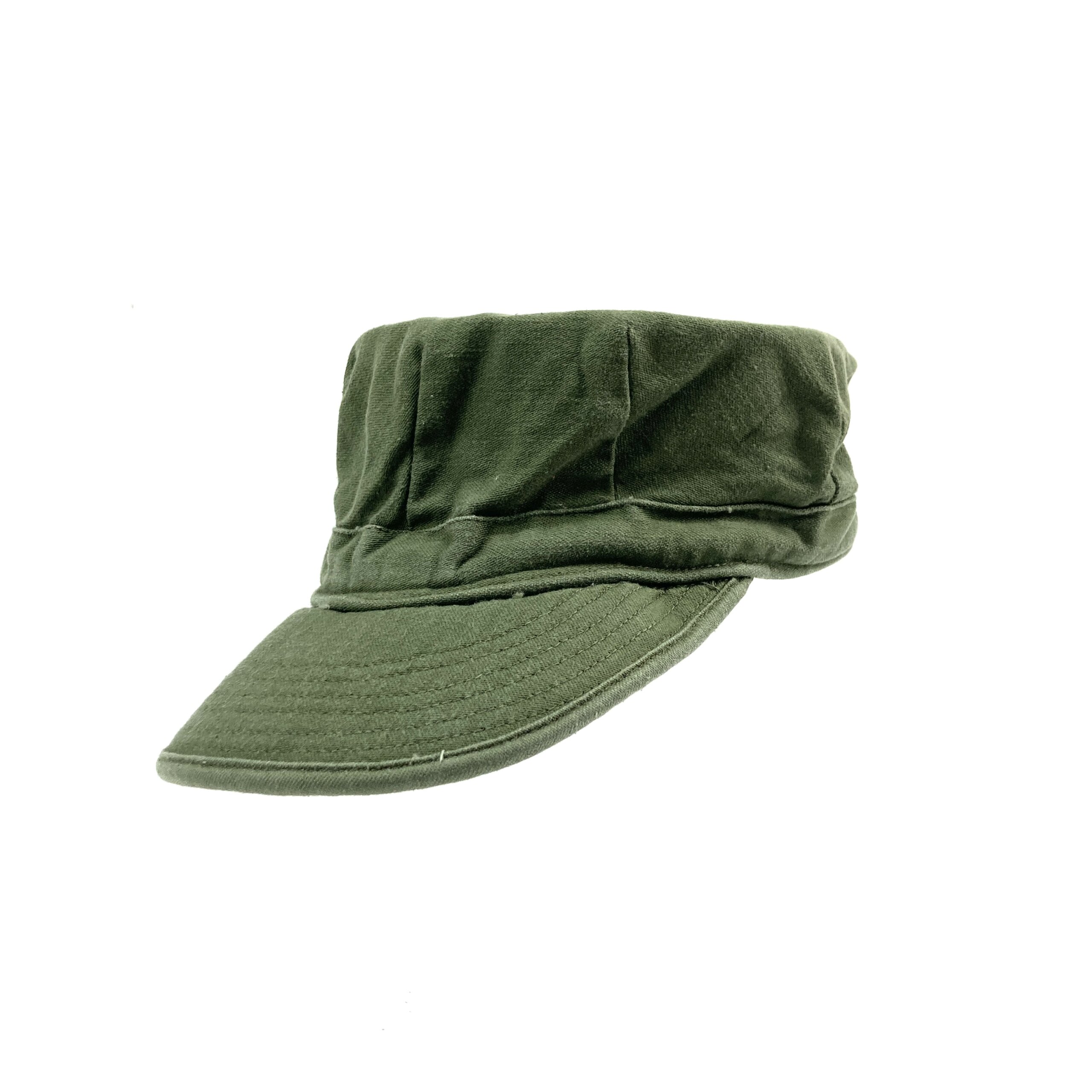 Vintage US Army Cotton Sateen Utility Cap, OG-107 - Venture Surplus