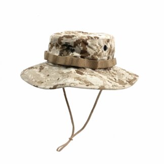 USMC EGA Boonie Hat, Desert MARPAT, 3 Inch Brim
