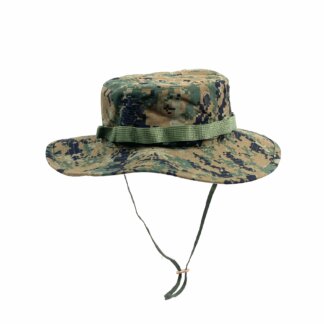 USMC EGA Boonie Hat, Woodland MARPAT, 3 Inch Brim