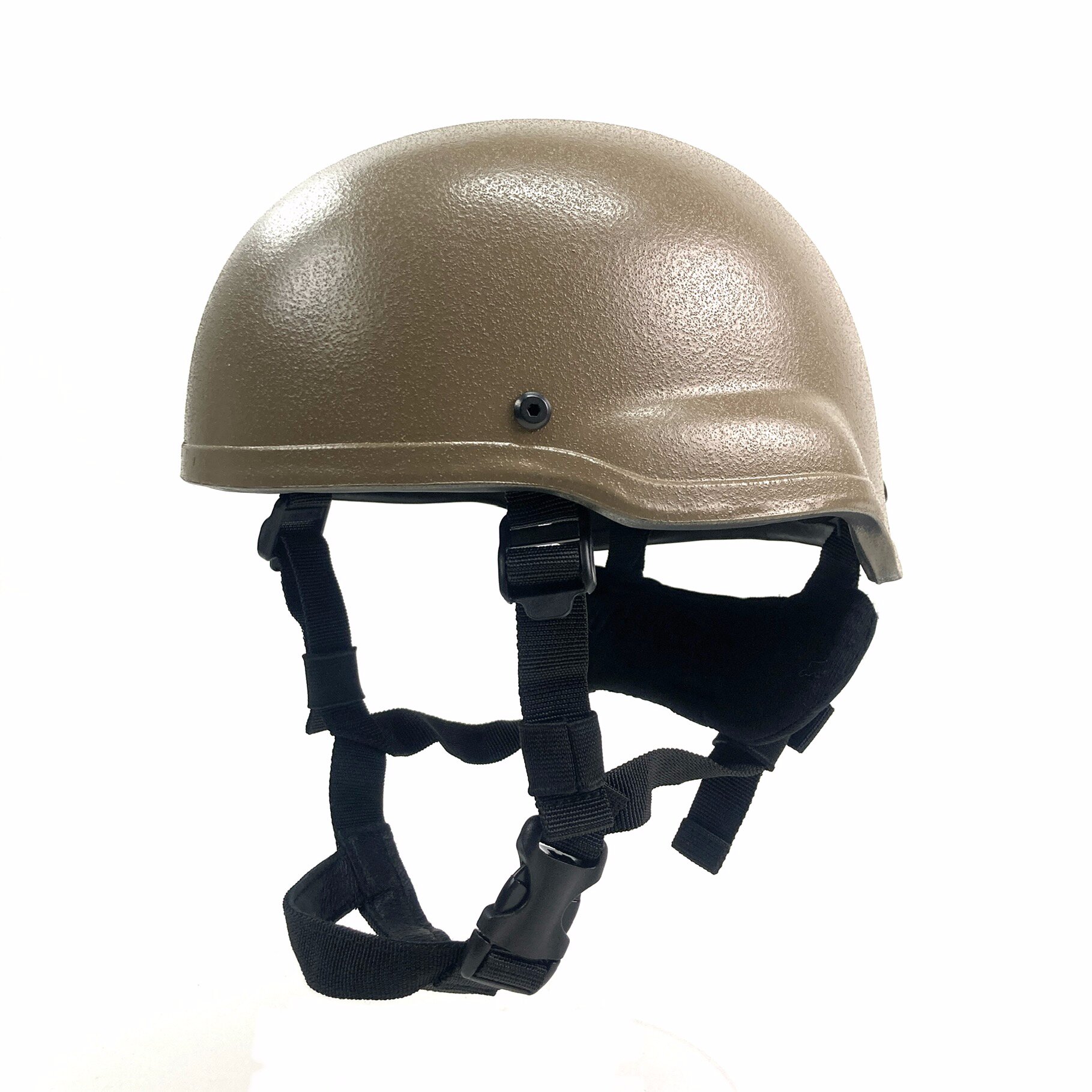 Survival Armor Mid Cut Helmet, Complete, Coyote Brown