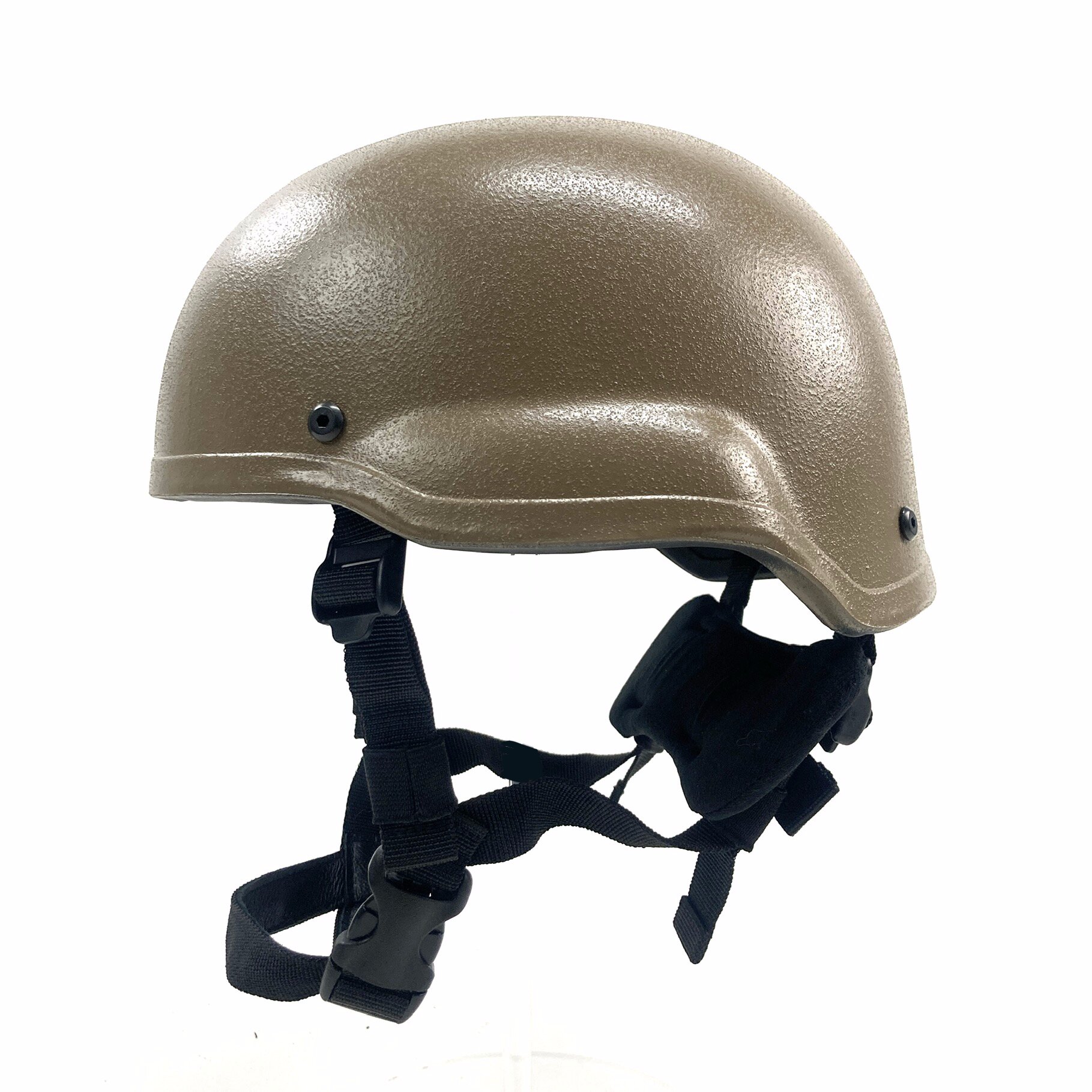Survival Armor Mid Cut Helmet, Complete, Coyote Brown - Image 3